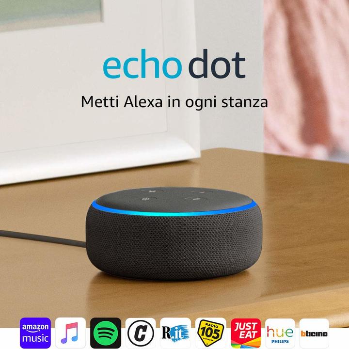 Image du produit Amazon Echo Dot (3ème gène) (Amazon Alexa, IFTTT)