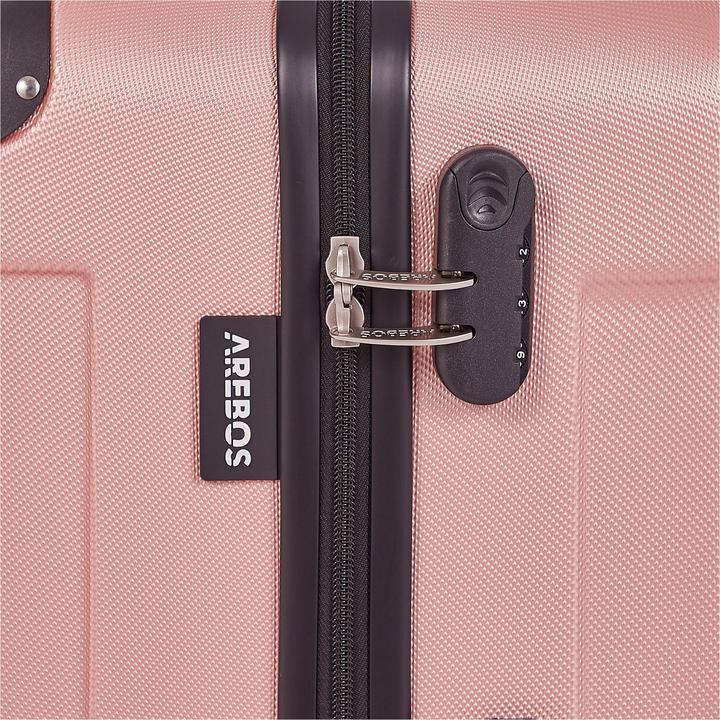 Actual product image Arebos Suitcase (94 l, Hand luggage (up to 50 litres), M (50 - 90l), L (90 - 115l), XL (from 140l))