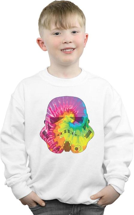 Actual product image Star Wars Boys Stormtrooper Uranus Helmet Sweatshirt (116)