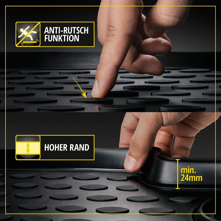 Actual product image Walser Boot Mat Fit XTR Skoda Karoq