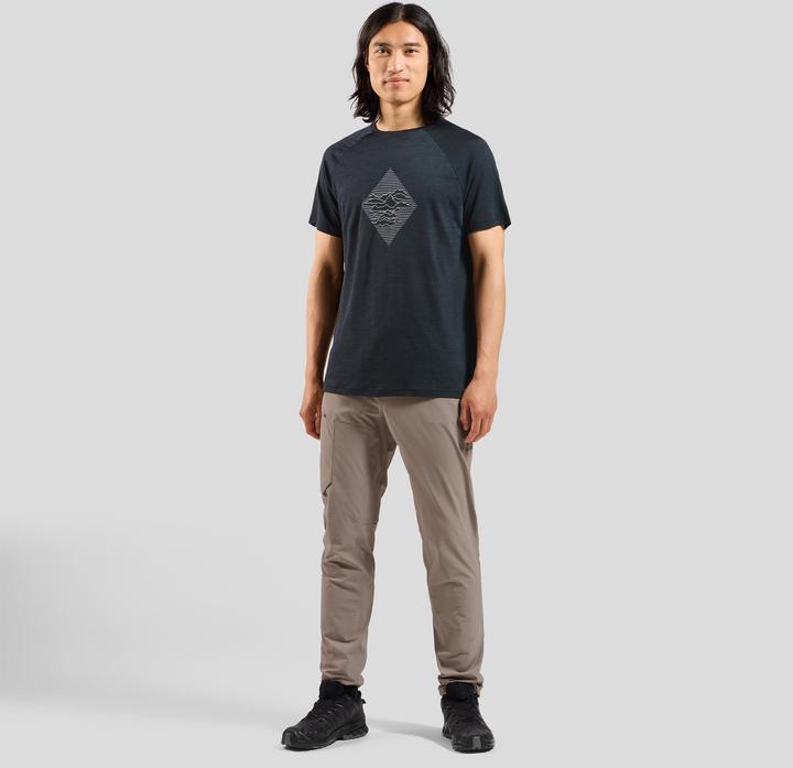 Actual product image Odlo T-shirt crew neck s/s MERINO TENCEL 130 PEAKS (XXL)