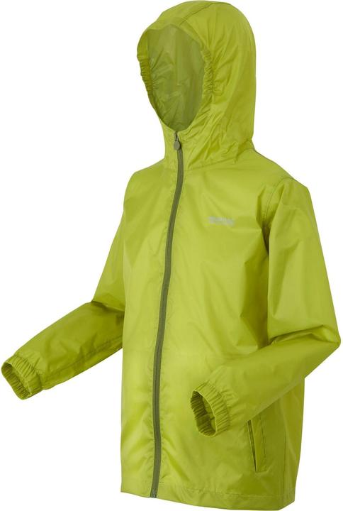 Actual product image Regatta Great Outdoors Childrens/Kids Pack It Jacket III Waterproof Packaway Black (98)