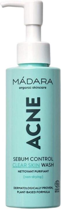 Image du produit Madara ACNE Sebum Control Clear Skin Wash (Chiffons de nettoyage, 140 ml)
