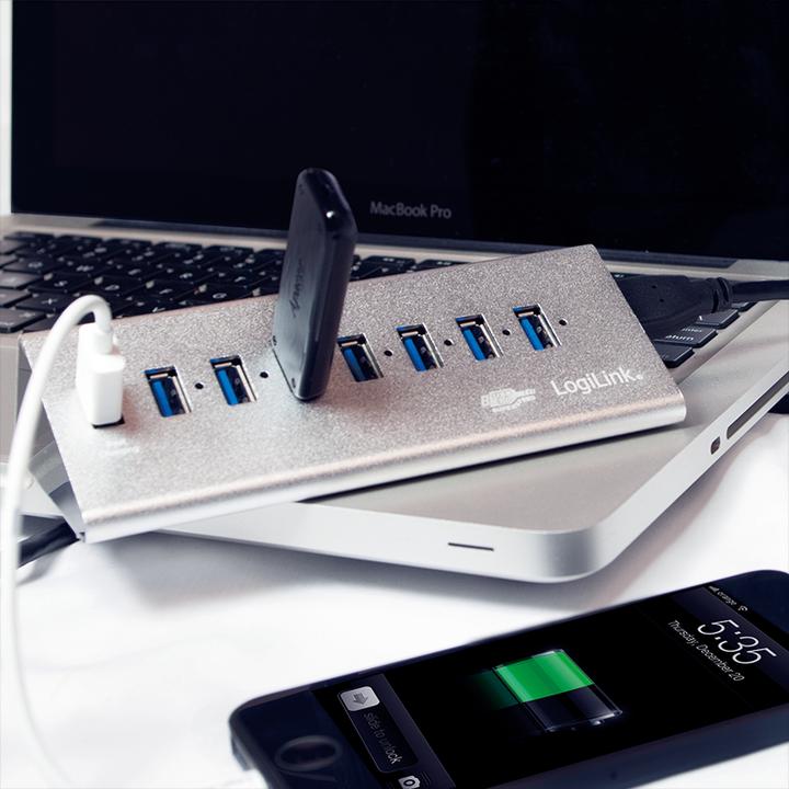 Actual product image LogiLink UA0228 (Micro USB, 7 Ports)