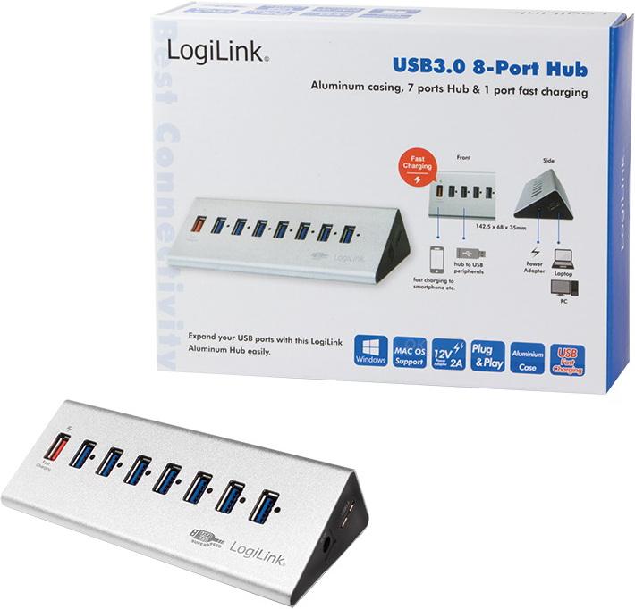 Actual product image LogiLink UA0228 (Micro USB, 7 Ports)