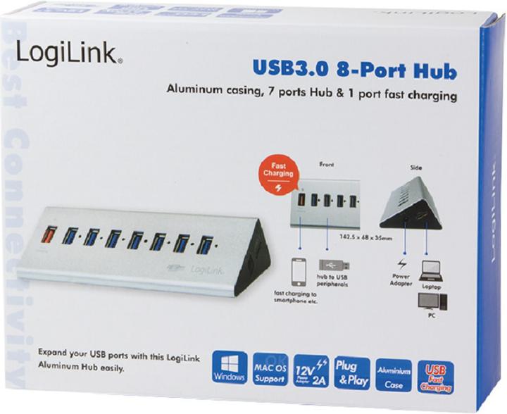 Actual product image LogiLink UA0228 (Micro USB, 7 Ports)