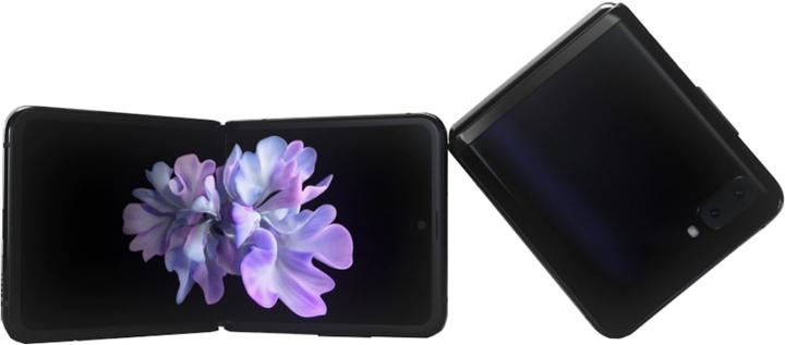 Actual product image Samsung Galaxy Z Flip (256 GB, Black Mirror, 6.70", SIM + eSIM, 12 Mpx, 4G)