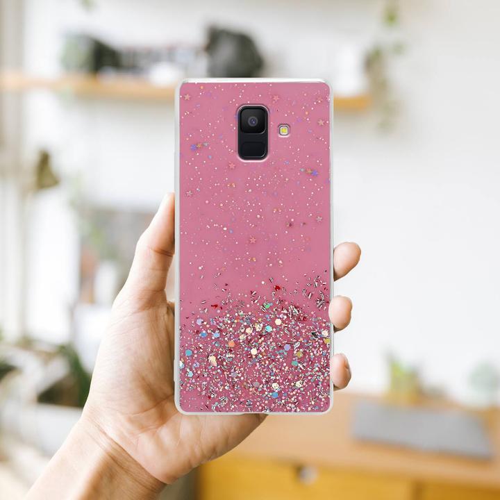 Immagine prodotto Cadorabo Copertura in TPU scintillante (Samsung Galaxy J6 (2018))