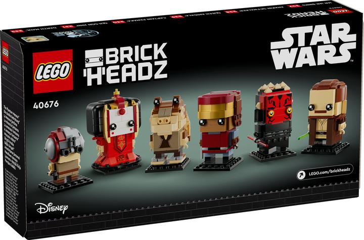 Image du produit LEGO La sombre menace (40676, LEGO Brickheadz, LEGO Star Wars)