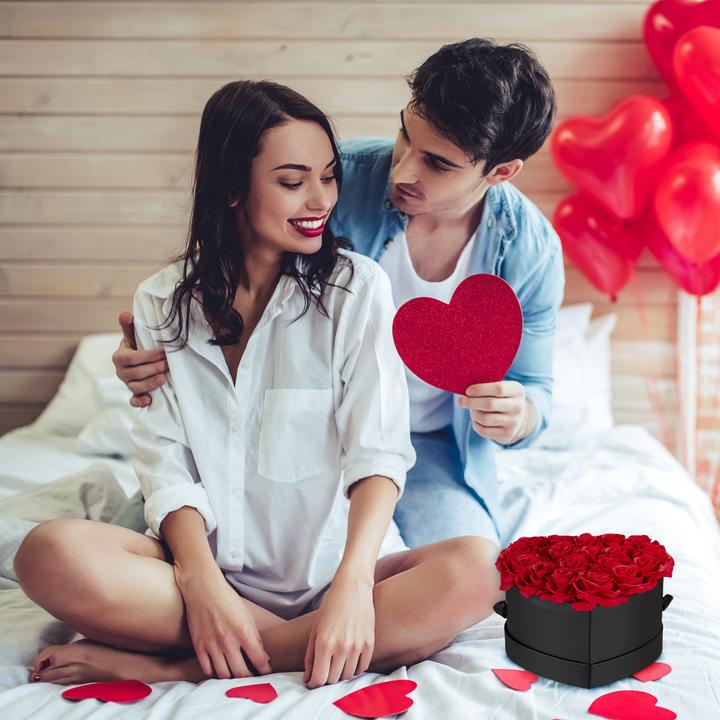 Immagine prodotto Relaxdays Box porta rose a forma di cuore (13 cm)