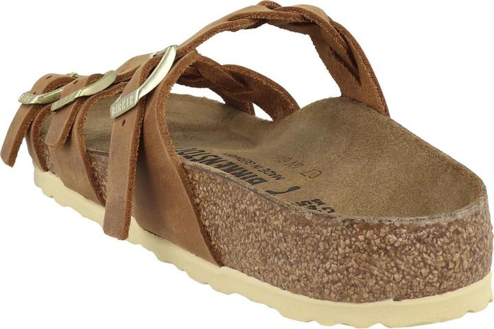 Produktbild Birkenstock Franca Braided geöltes Naturleder schmal - 67441 (41)