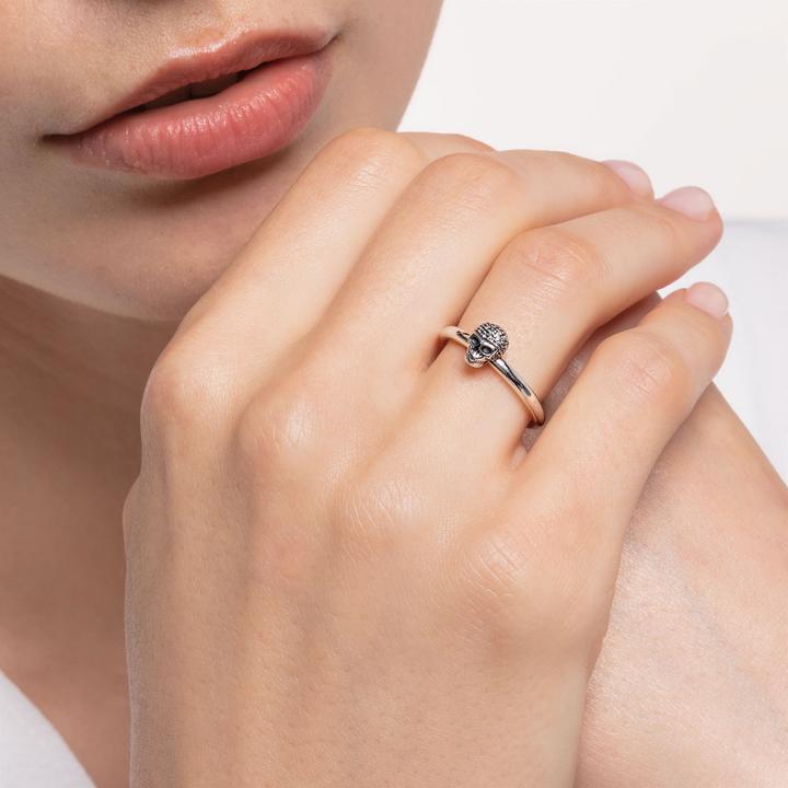 Actual product image Thomas Sabo Ring Skull (54, 925 Silver)