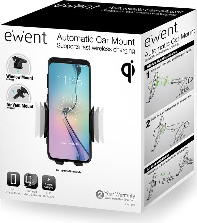 Produktbild Ewent Automatic Car Mount