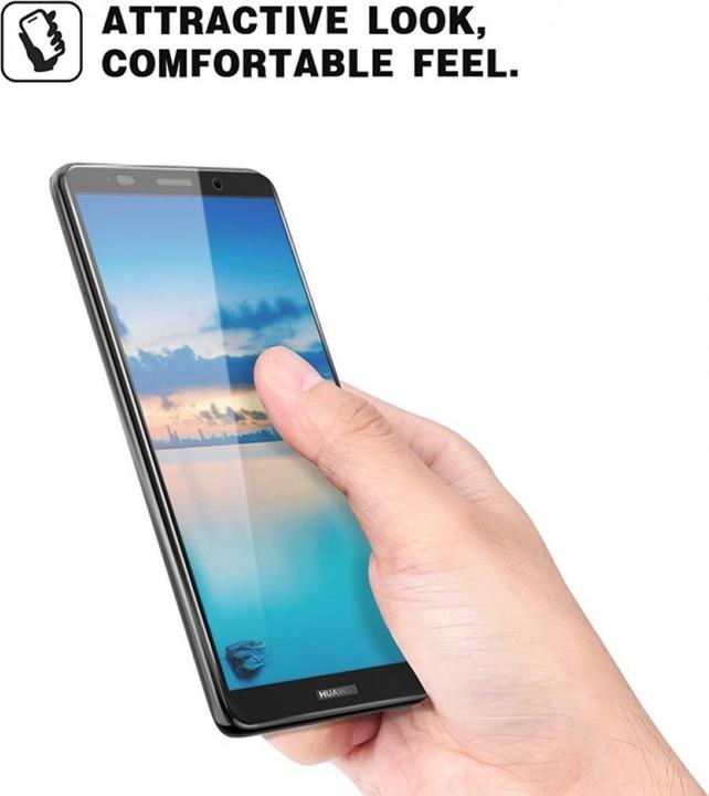 Actual product image Screenguard Huawei Mate 10 Pro Full Screen Protective Glass Film 2.5D 9H (1 Piece, Mate 10 Pro)
