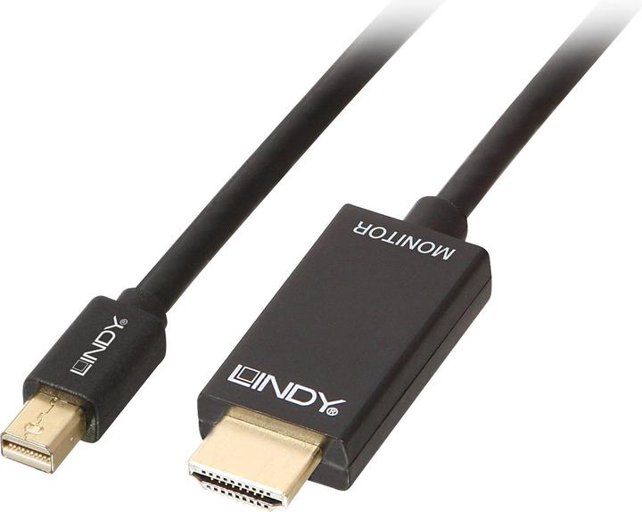 Immagine prodotto Lindy Mini DisplayPort (2 m, DisplayPort, HDMI)