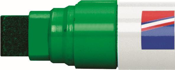 Image du produit Edding 850 Marqueur permanent, pointe biseautée, diff. Couleurs (Vert, 16 mm, 5 x)
