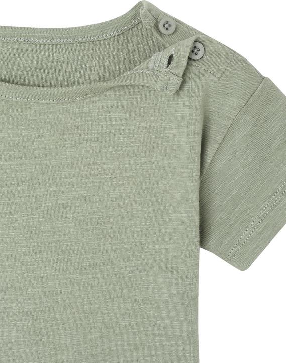 Image du produit Vertbaudet Baby Geschenk-Set: T-Shirt, Latzshorts & Schmusetuch (92)