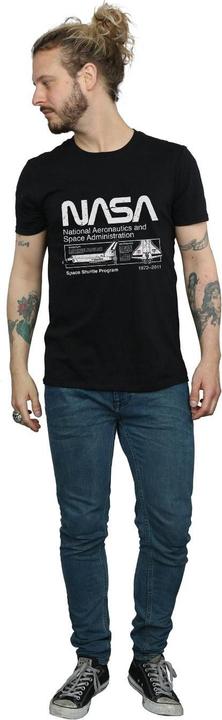 Image du produit Nasa Mens Space Shuttle Cotton T-shirt (XL)