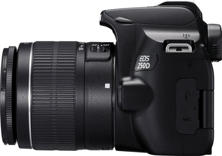 Actual product image Canon EOS 250D (18 - 55 mm, 24.10 Mpx, APS-C / DX)