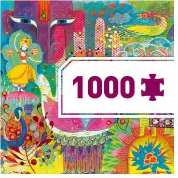 Image du produit Djeco Puzzle Gallery Magic India, 1000 pièces (1000 pièces)