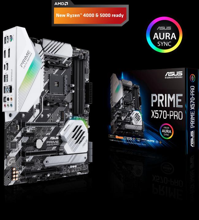 Produktbild ASUS Prime X570-PRO (AM4, AMD X570, ATX)