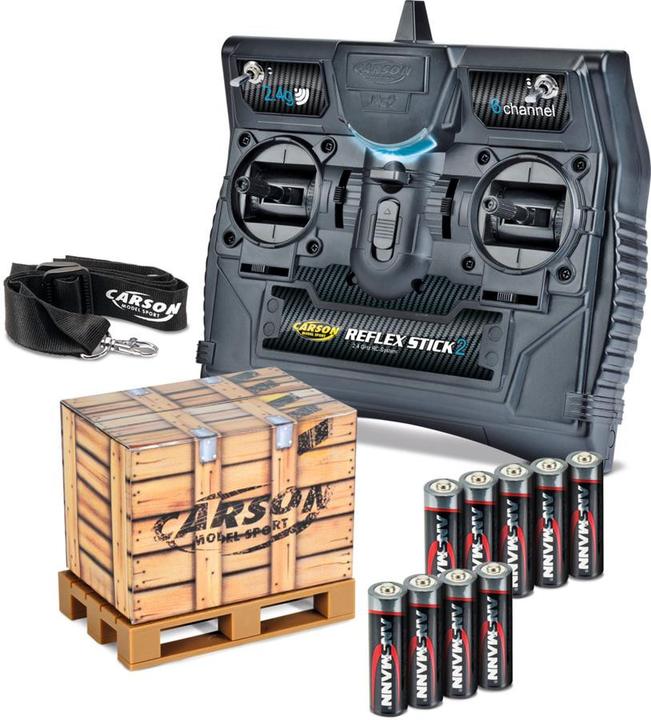 Actual product image Carson RC Function Model 1:14 Forklift.Linde 2.4G 100%RTR orange (RTR Ready-to-Run)
