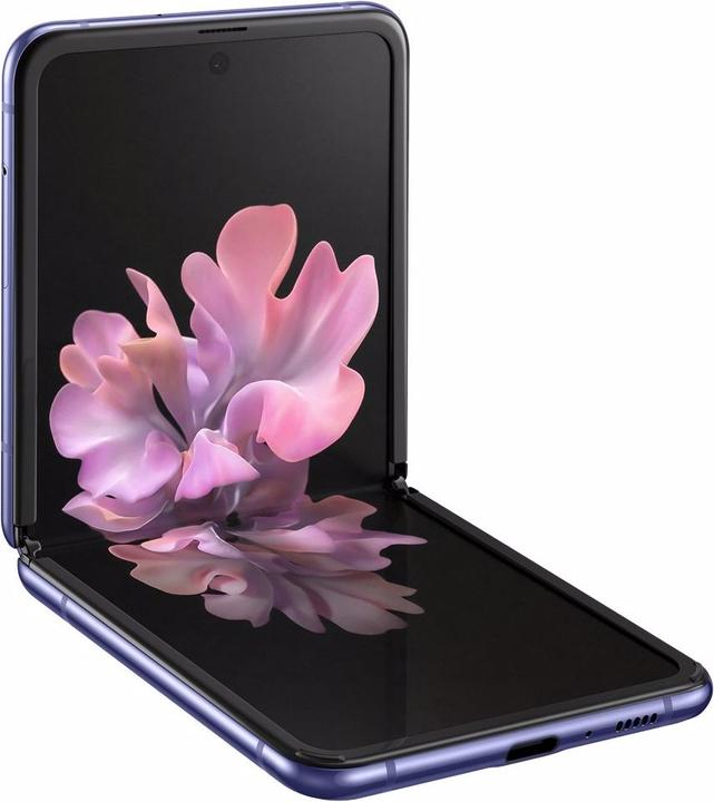 Samsung Galaxy Z Flip (256 GB, Specchio Viola, 6.70", SIM + eSIM, 12 Mpx, 4G)