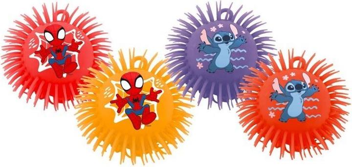 Magni John Pufferball Disney Stitch / Spidey 23cm 4fach sortiert