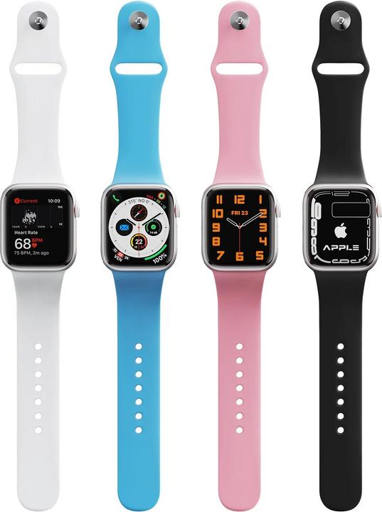 Actual product image LaserPecker Silicone wristbands Apple Watch (4 colours) (Silicone, Apple Watch)