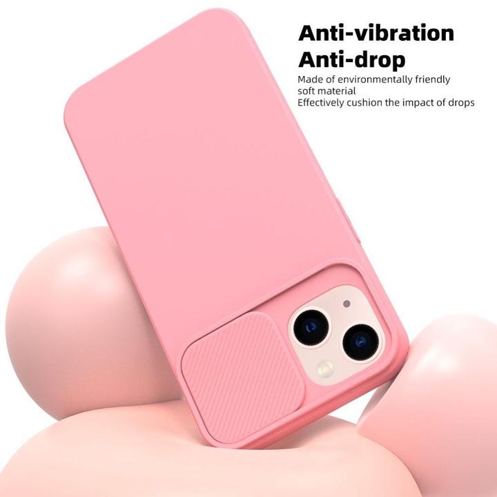 Produktbild OEM Back panel cover SLIDE case for XIAOMI Redmi Note 12 5G light pink (Xiaomi Redmi Note 12 5G)