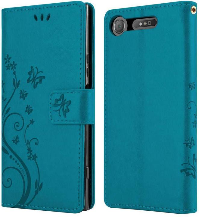 Actual product image Cadorabo Flower Book Cover (Sony Xperia XZ1)
