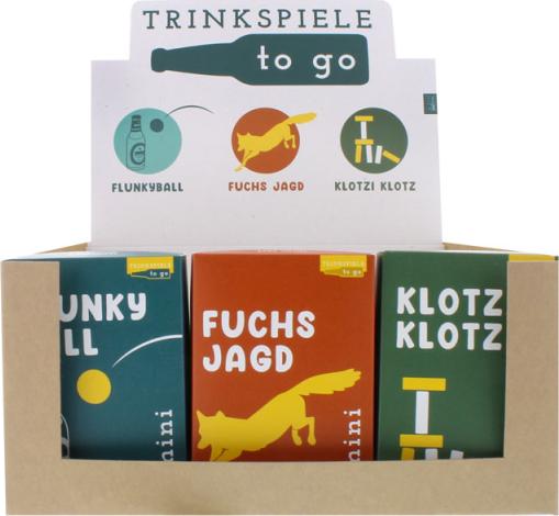 Produktbild CreaDiva Mini Trinkspiel - Klotzi Klotz