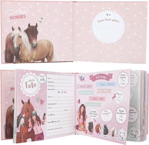 Actual product image Magni Depesche Miss Melody Freundebuch Motiv 2 17,5x21x1,5cm (German)
