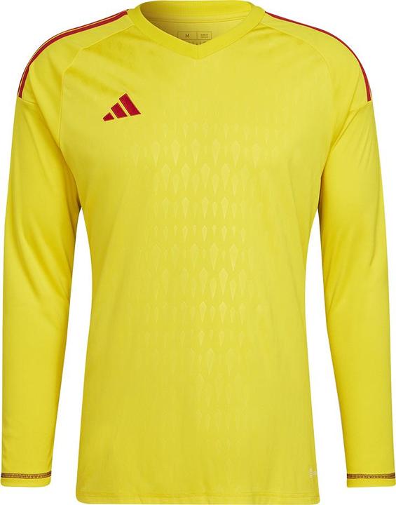 adidas Tiro 23 Competition Langarm-Torwarttrikot für Herren, Gelb, HK7696 (S) (S)