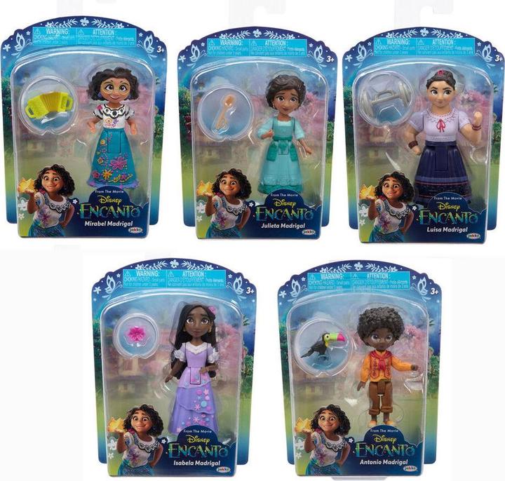Produktbild Jakks Pacific Disney Encanto 3 Inch Small Doll & Accessory, Asst.