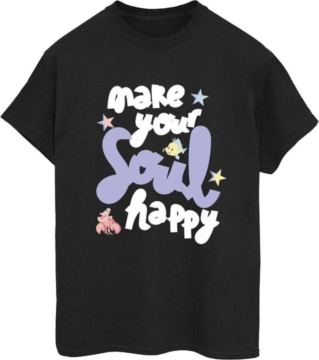 Immagine prodotto Disney The Little Mermaid Happy Maglietta Ampia Donna (S)
