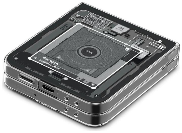Actual product image Spigen Air Skin - zero one - Samsung Galaxy Z Flip6 (Samsung Galaxy Z Flip6)