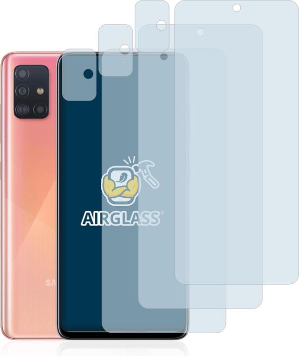 Produktbild BROTECT AirGlass Panzerglasfolie (3 Stück, Samsung Galaxy A51)