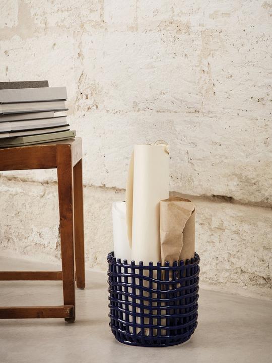 Actual product image Ferm Living Ceramic Basket (1 x, Ø 23.5 x 21 cm)