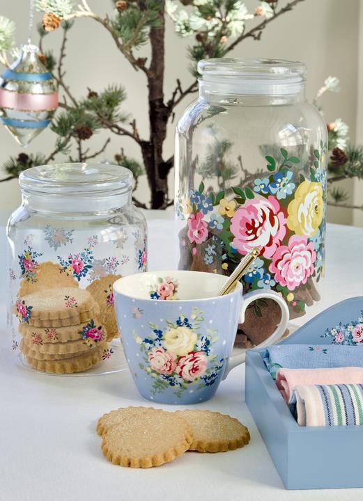 Produktbild Greengate Laura Tischdecke pale pink 100 x 100 cm (100 x 100 cm)