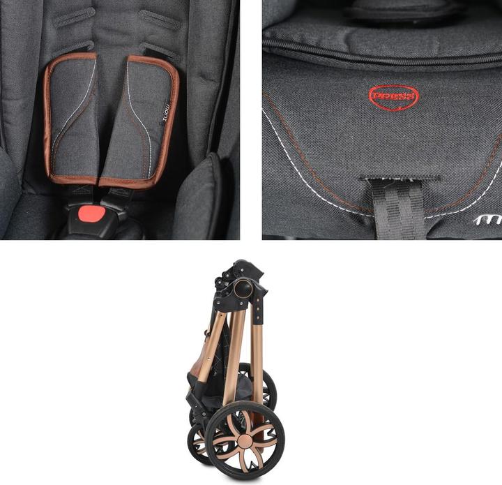 Produktbild Moni Kinderwagen Alma Sitz umbaubar