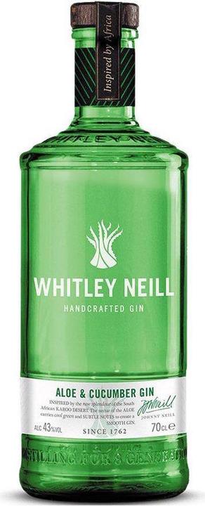 Produktbild Whitley Neill Aloe & Cucumber Dry Gin (1 x 70 cl)