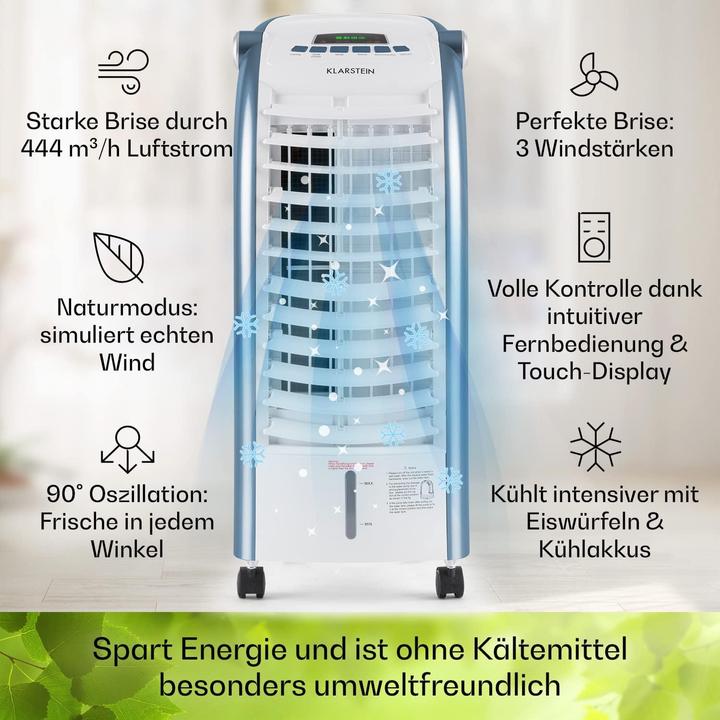 Valori nutrizionali e ingredienti Klarstein 4-in-1 Verdunstungskühler