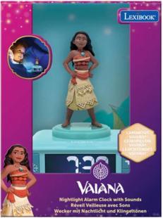 Image du produit Lexibook Wecker Radio 3D Vaiana mit Licht und Ton eff.