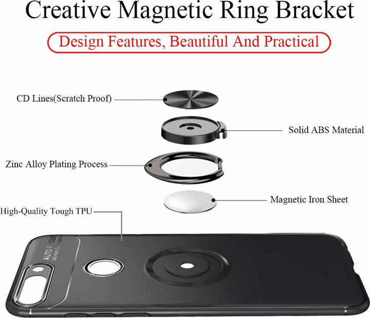 Actual product image Nalia Ring mobile phone case (Huawei Y7 (2018))