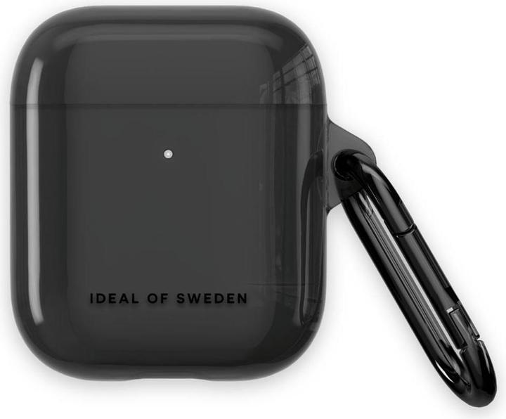 Immagine prodotto iDeal Of Sweden Airpods Pro laadimiskarbiümbris (1/2 gen) Custodia trasparente, nero lucido (Borsa per cuffie)