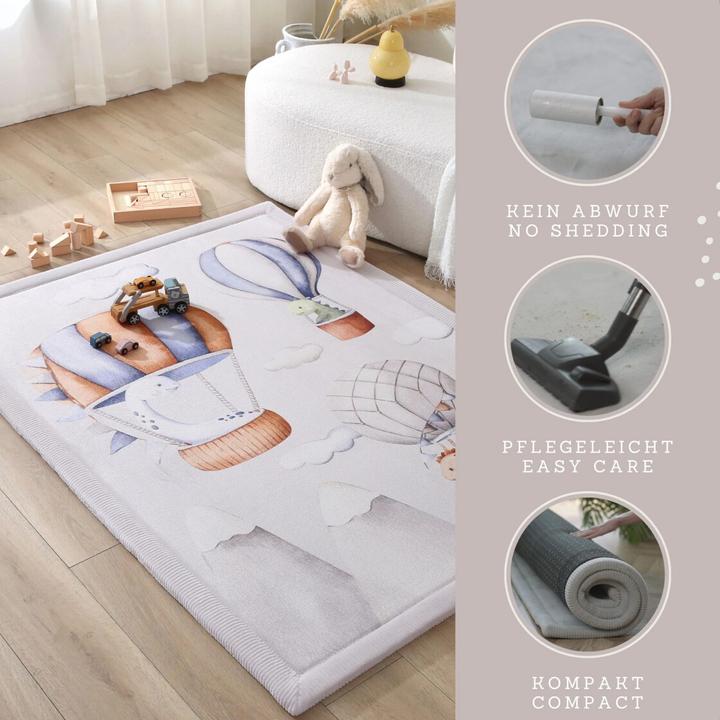 Image du produit Hakuna Matte Samtmatte, Wolke Spielmatte (160 x 120 cm)