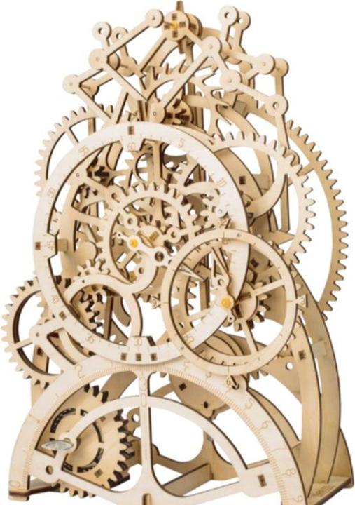 Actual product image Robotime Wooden clockwork kit (166 pieces)