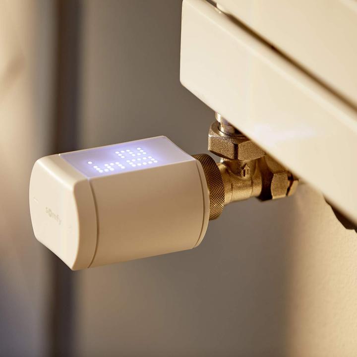 Actual product image somfy 1870508 TaHoma radio radiator thermostat