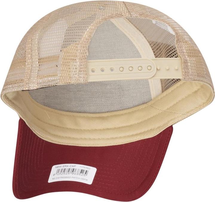 Produktbild New Era Adjustable Trucker Cap - Retro 5-Panel Weiss / Rot